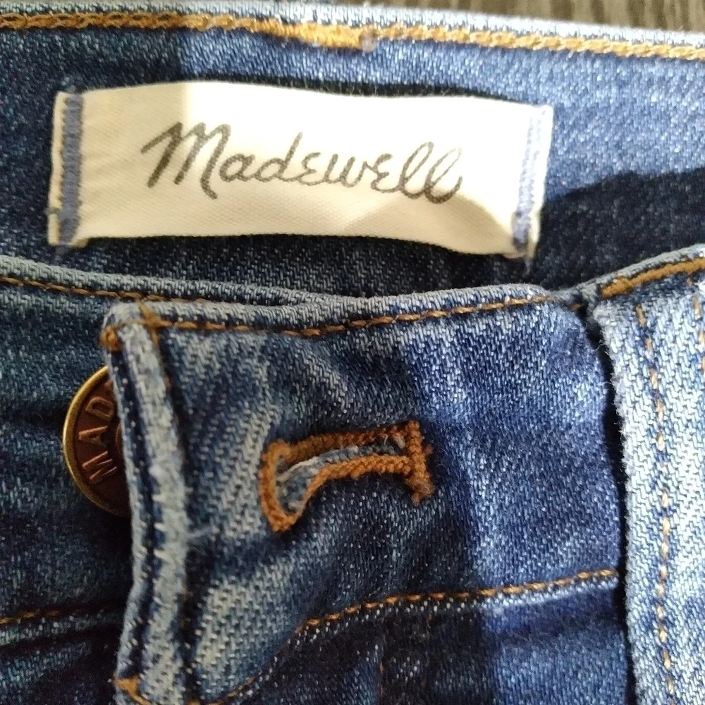 madewell high rise skinny jeans